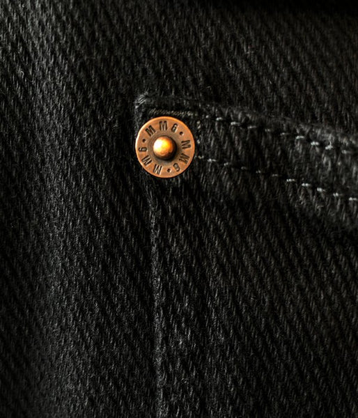 MM6 MAISON MARGIELA/5 POCKETS WIDE DENIM PANTS