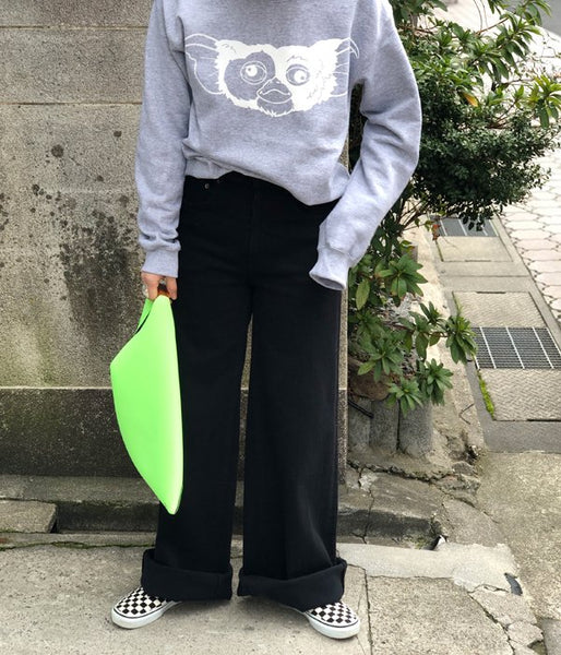 MM6 MAISON MARGIELA/5 POCKETS WIDE DENIM PANTS