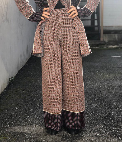TAN/KOMON JQ PANTS(DARK ORANGE)