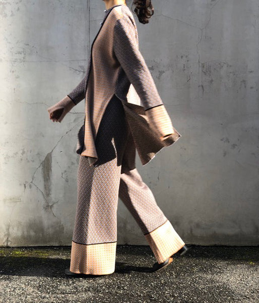 TAN/KOMON JQ PANTS(LAVENDER)