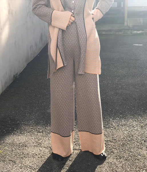 TAN/KOMON JQ PANTS(LAVENDER)