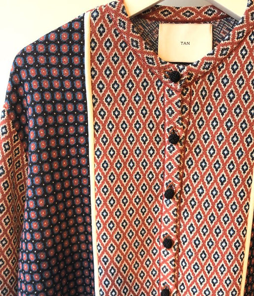 TAN/KOMON JQ SHIRTS(DARK ORANGE)