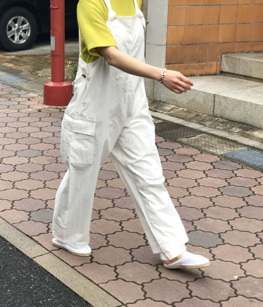 PHEENY/SALVAGE TROUSERS(WHITE)