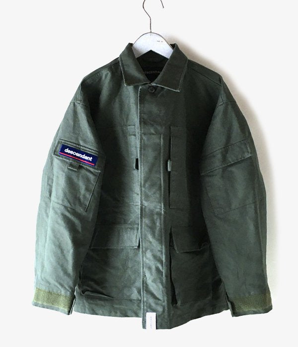 ジャケット・アウター DESCENDANT/DWU WORK JACKET DESCENDANT/DWU WORK JACKET (OLIVE DRAB)