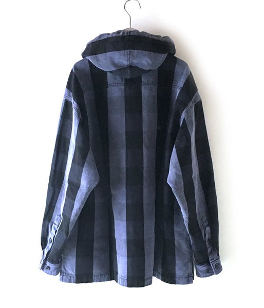DESCENDANT/SPICOLI HOODED LS SHIRT (PURPLE)