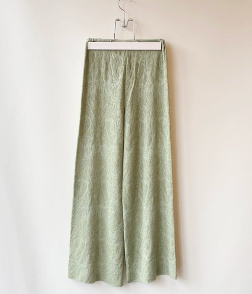 TAN/IKAT PATTERN PANTS(MINT)