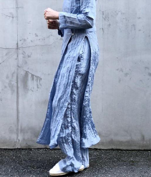 WRYHT/STRING WAIST TROUSER(AZUR)