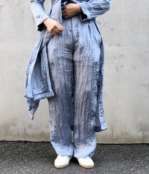 WRYHT/STRING WAIST TROUSER(AZUR)