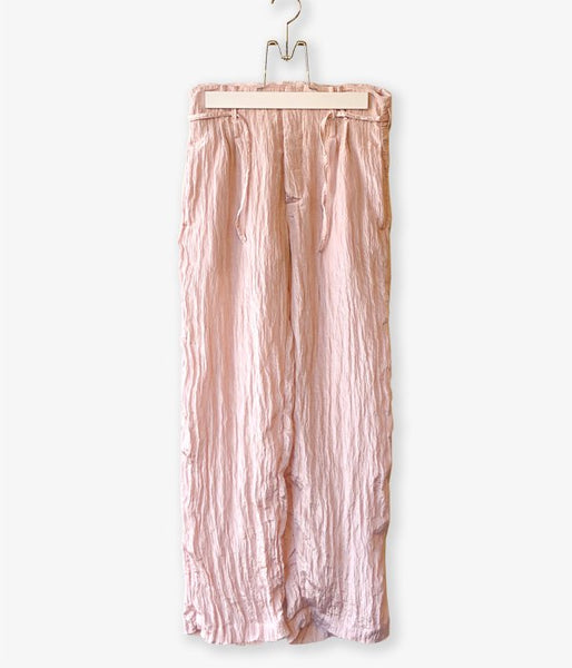 WRYHT/STRING WAIST TROUSER(CORAL)