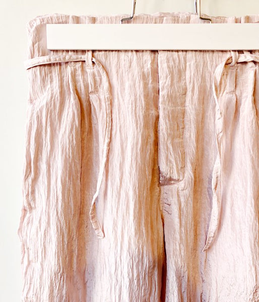 WRYHT/STRING WAIST TROUSER(CORAL)