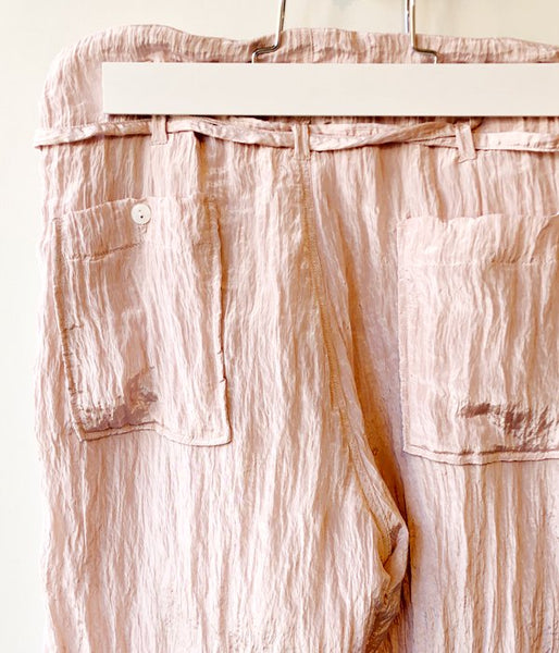 WRYHT/STRING WAIST TROUSER(CORAL)