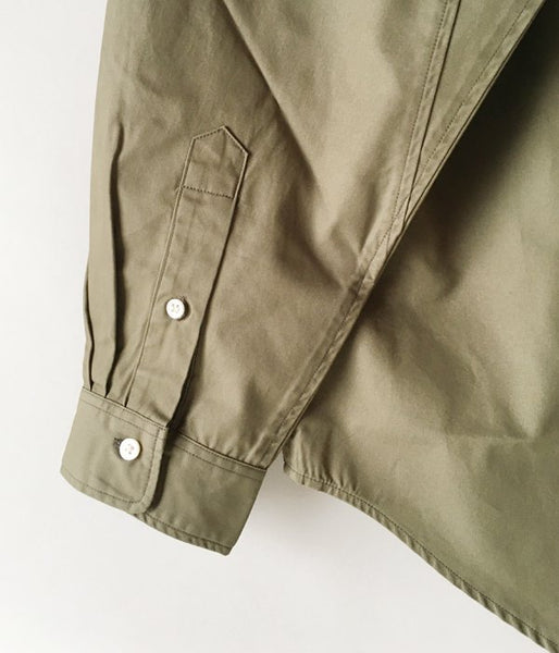 DESCENDANT/KENNEDY'S B.D LS SHIRT FULL SIZE (OLIVE DRAB)