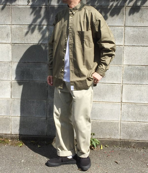 DESCENDANT/KENNEDY'S B.D LS SHIRT FULL SIZE (OLIVE DRAB)