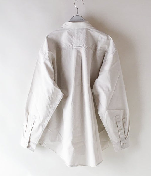DESCENDANT/KENNEDY'S B.D LS SHIRT FULL SIZE (WHITE)