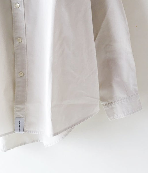 DESCENDANT/KENNEDY'S B.D LS SHIRT FULL SIZE (WHITE)
