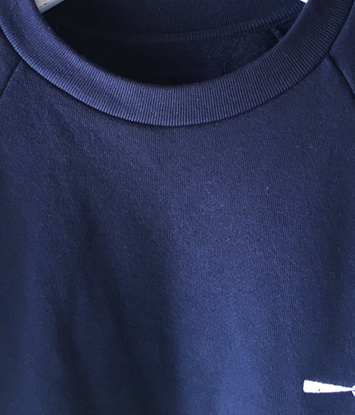 DESCENDANT/PE CREW NECK SWEATSHIRT (NAVY)