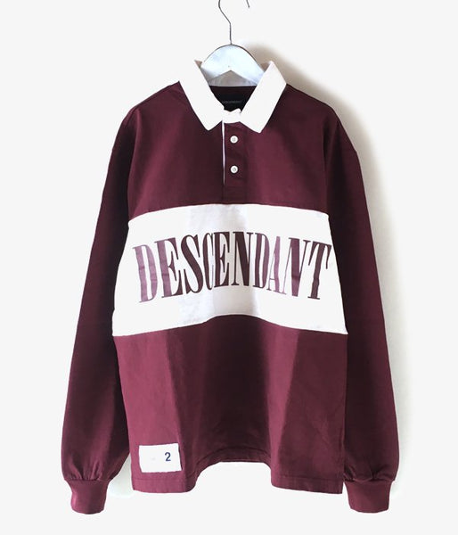 DESCENDANT/PUBA POLO LS (BURGUNDY)