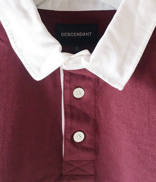 DESCENDANT/PUBA POLO LS (BURGUNDY)