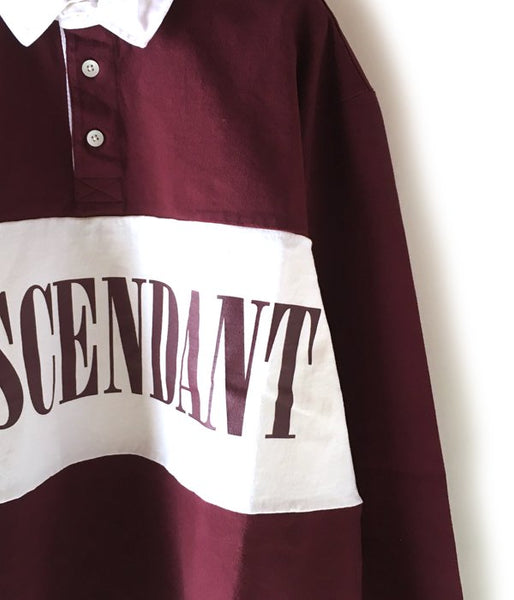 DESCENDANT/PUBA POLO LS (BURGUNDY)