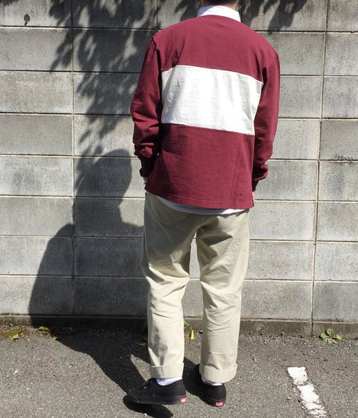 DESCENDANT/PUBA POLO LS (BURGUNDY)