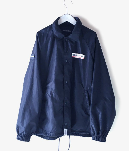 DESCENDANT/PE NYLON JACKET (NAVY)