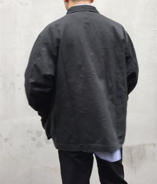 DESCENDANT/DWU WORK SHIRT (BLACK)