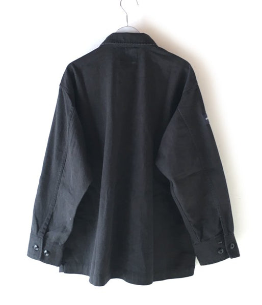 DESCENDANT/DWU WORK SHIRT (BLACK)