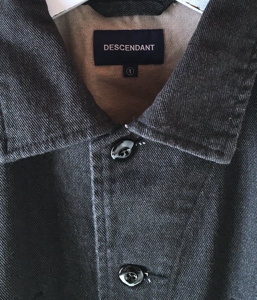 DESCENDANT/DWU WORK SHIRT (BLACK)