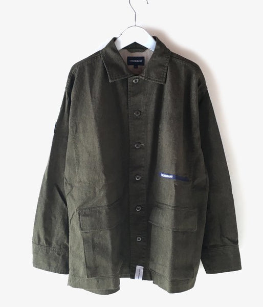 DESCENDANT/DWU WORK SHIRT (OLIVE DRAB)
