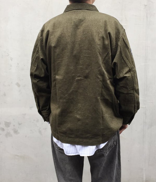 DESCENDANT/DWU WORK SHIRT (OLIVE DRAB)