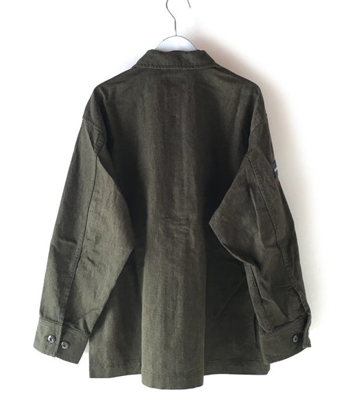DESCENDANT/DWU WORK SHIRT (OLIVE DRAB)