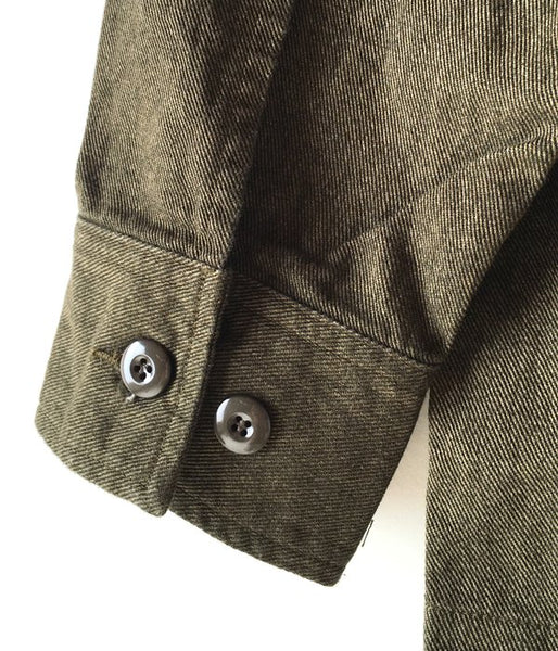 DESCENDANT/DWU WORK SHIRT (OLIVE DRAB)