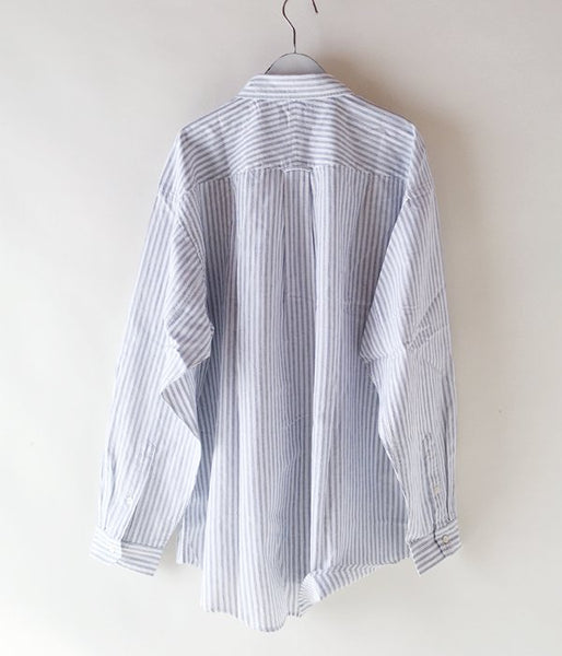 DESCENDANT/HYANNIS B.D LS SHIRT FULL SIZE (WHITE)