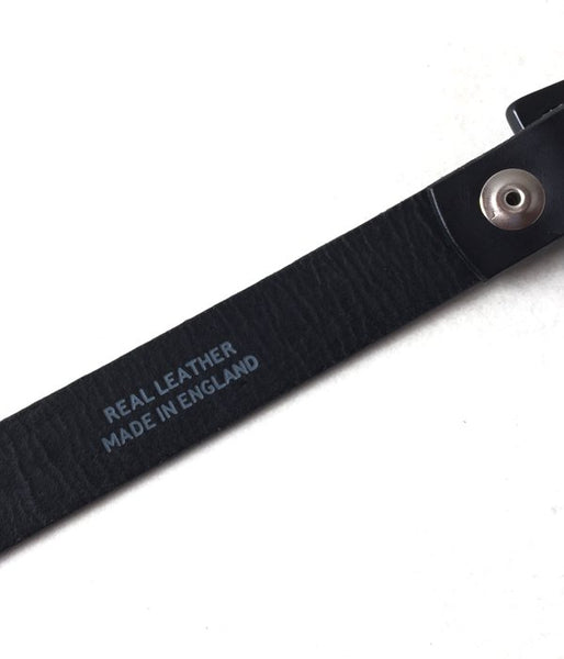 MHL./NARROW MILITARY BELT (BLACK)