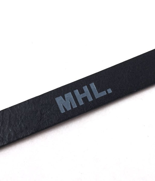 MHL./NARROW MILITARY BELT (BLACK)