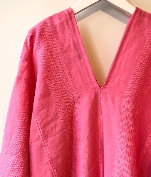 PHEENY/RAMIE RAYON MOLE PULLOVER DRESS(PINK)