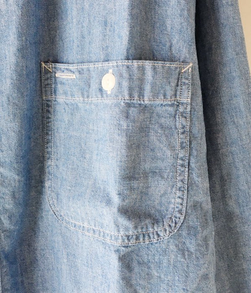 DESCENDANT/VANNIG CHAMBRAY SHIRT (INDIGO)