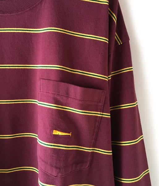 DESCENDANT/CACHALOT BORDER LS (BURGUNDY)
