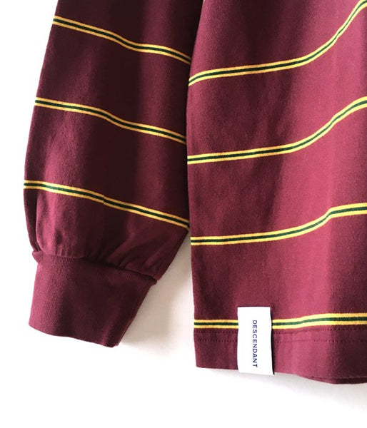 DESCENDANT/CACHALOT BORDER LS (BURGUNDY)