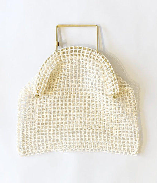 Aeta/PAPER YARN TOTE BAG S(IVORY)