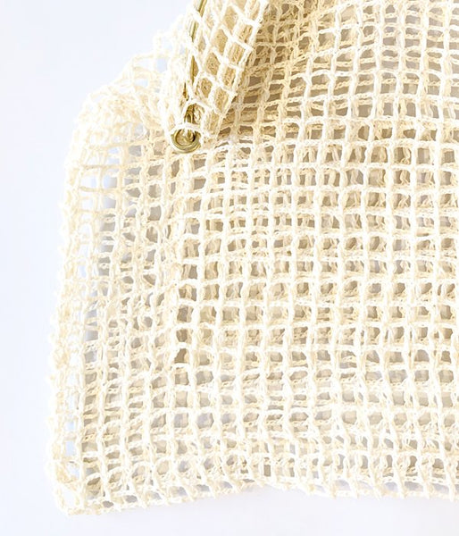 Aeta/PAPER YARN TOTE BAG S(IVORY)