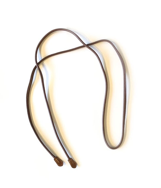 WRYHT/LEATHER STRING BELT(CHESTNUT)(2)