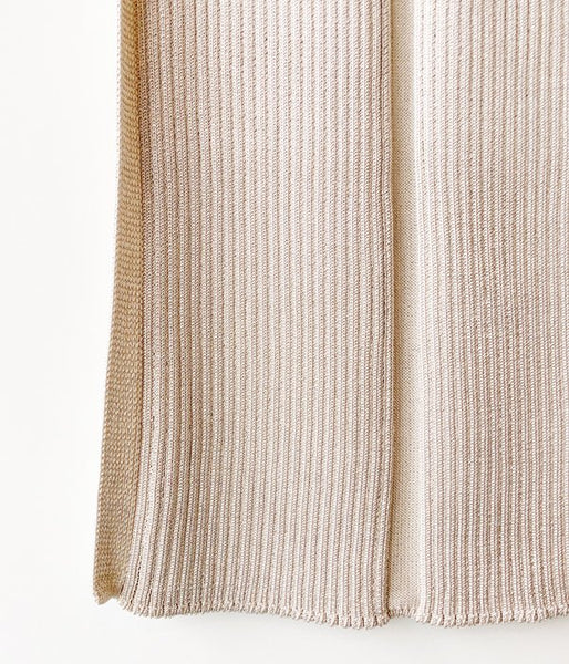 TAN/GROSSY SKIRT(BEIGE)