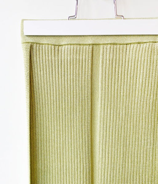 TAN/GROSSY SKIRT(LIME)