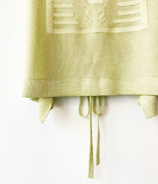 TAN/GROSSY SAILOR TANK(LIME)