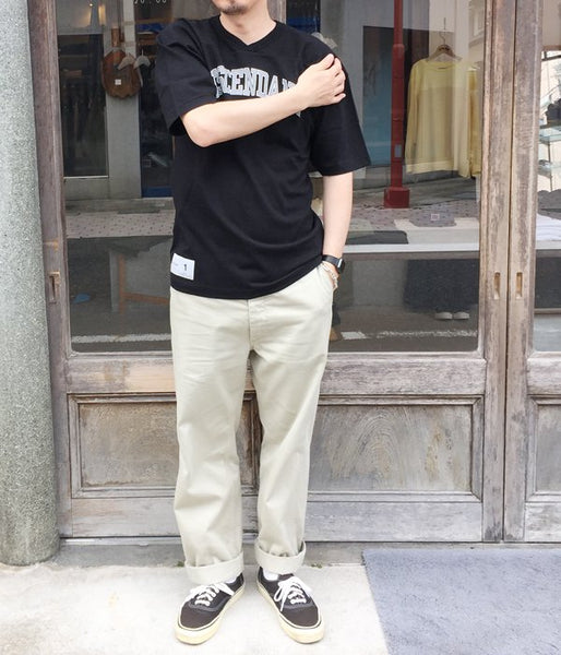 DESCENDANT/JED FB JERJEY SS (BLACK)