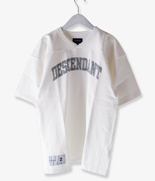 DESCENDANT/JED FB JERJEY SS (WHITE)