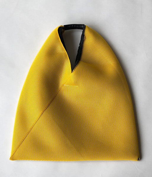 MM6 MAISON MARGIELA/MESH JAPANESE TOTE BAG (YELLOW)