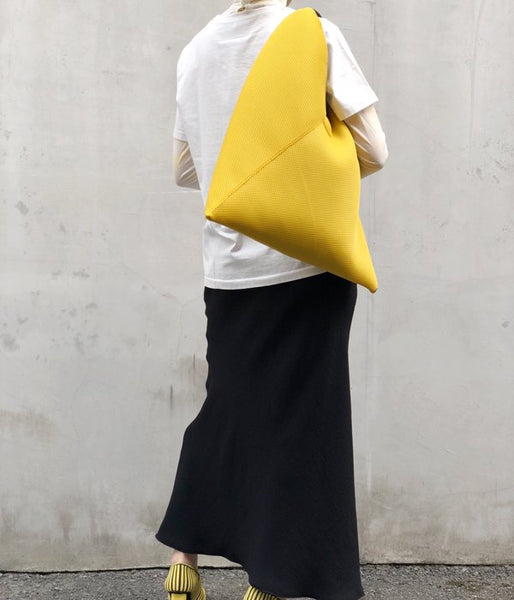 MM6 MAISON MARGIELA/MESH JAPANESE TOTE BAG (YELLOW)
