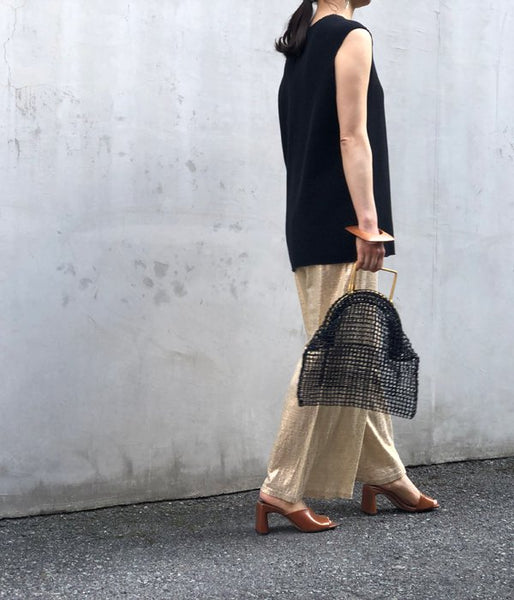 PHEENY/BIG WAFFLE N/S(BLACK)